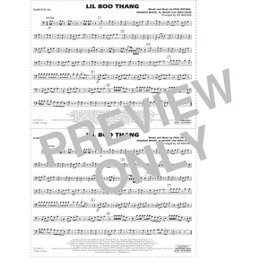 Lil Boo Thang (arr. Jay Bocook) - Baritone B.C.