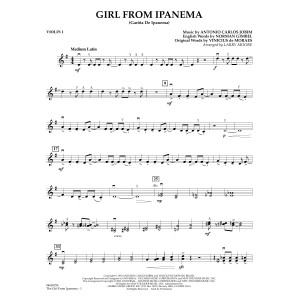 The Girl From Ipanema (Garôta De Ipanema) (arr. Larry Moore) - Violin 1