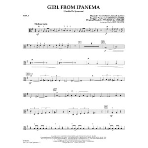 The Girl From Ipanema (Garôta De Ipanema) (arr. Larry Moore) - Viola