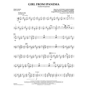 The Girl From Ipanema (Garôta De Ipanema) (arr. Larry Moore) - Percussion