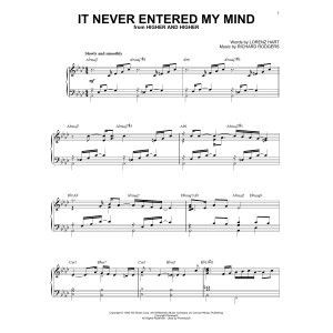 It Never Entered My Mind (from Runaway Bride)
