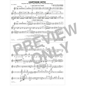 Cartoon Hits! - Bb Clarinet