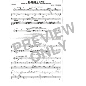 Cartoon Hits! - Bb Tenor Sax