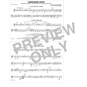 Cartoon Hits! - 3rd Bb Trumpet