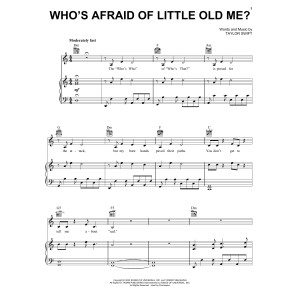 Who's Afraid of Little Old Me?
