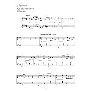 Quando men vo (from La Bohème)