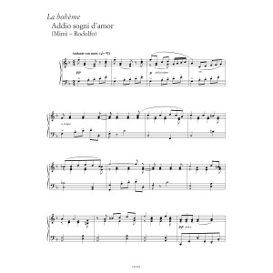 Addio, sogni d'amor! (from La Bohème)