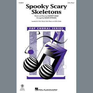 Spooky Scary Skeletons (arr. Roger Emerson) - Bass