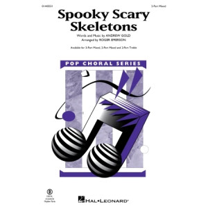 Spooky Scary Skeletons (arr. Roger Emerson) - Drums