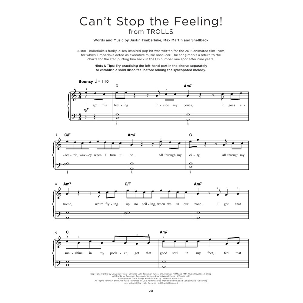 Can't Stop The Feeling!
