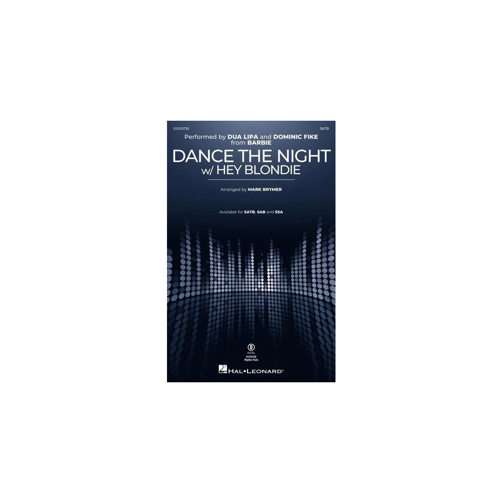 Dance The Night (with "Hey Blondie") (arr. Mark Brymer) - Synthesizer