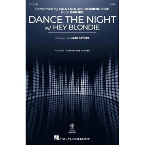 Dance The Night (with "Hey Blondie") (arr. Mark Brymer) - Guitar