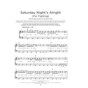 Saturday Night's Alright (For Fighting)
