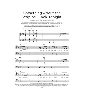 Something About The Way You Look Tonight