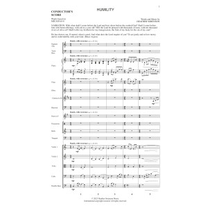 Humility - Full Score