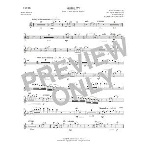 Humility - Flute