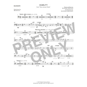 Humility - Bassoon