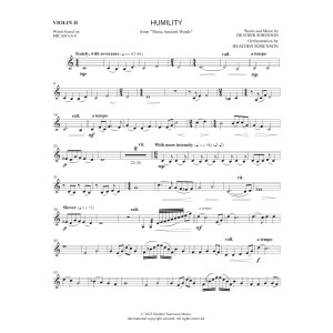 Humility - Violin 2