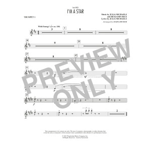 I'm A Star (from Wish) (arr. Mark Brymer) - Trumpet 1
