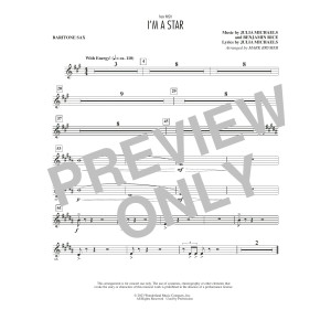 I'm A Star (from Wish) (arr. Mark Brymer) - Baritone Sax
