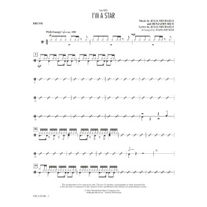 I'm A Star (from Wish) (arr. Mark Brymer) - Drums