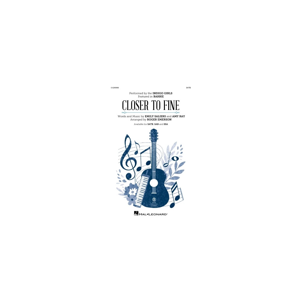 Closer To Fine (arr. Roger Emerson) - Bass