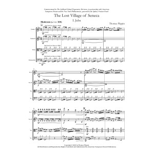 The Lost Village of Seneca - Full Score