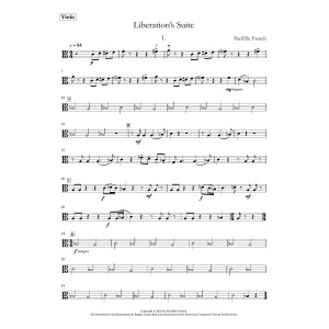 Liberation's Suite - Viola