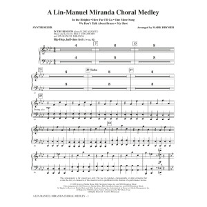 A Lin-Manuel Miranda Choral Medley (arr. Mark Brymer) - Synthesizer