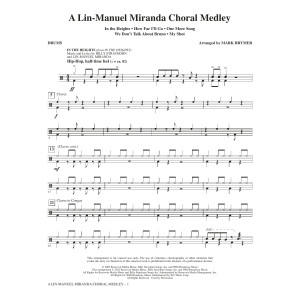 A Lin-Manuel Miranda Choral Medley (arr. Mark Brymer) - Drums