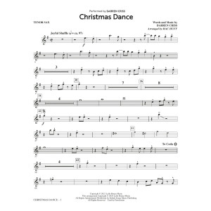 Christmas Dance (arr. Mac Huff) - Tenor Sax