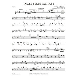 Jingle Bells Fantasy (arr. John Wasson) - Flute 1