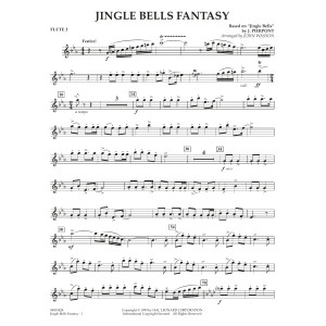 Jingle Bells Fantasy (arr. John Wasson) - Flute 2