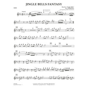 Jingle Bells Fantasy (arr. John Wasson) - Oboe