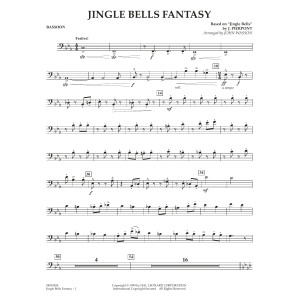 Jingle Bells Fantasy (arr. John Wasson) - Bassoon