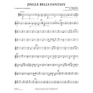 Jingle Bells Fantasy (arr. John Wasson) - Eb Baritone Saxophone