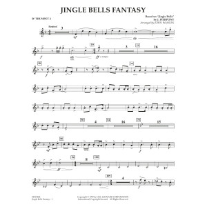 Jingle Bells Fantasy (arr. John Wasson) - Bb Trumpet 2