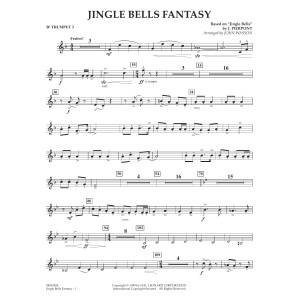 Jingle Bells Fantasy (arr. John Wasson) - Bb Trumpet 3