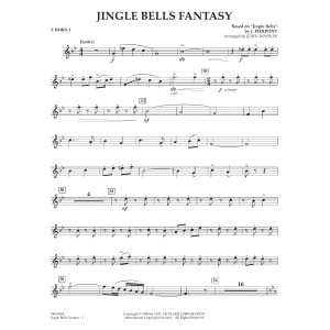Jingle Bells Fantasy (arr. John Wasson) - F Horn 1