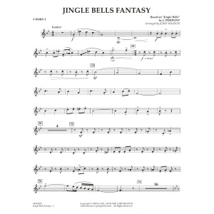Jingle Bells Fantasy (arr. John Wasson) - F Horn 2