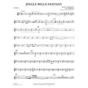Jingle Bells Fantasy (arr. John Wasson) - F Horn 3