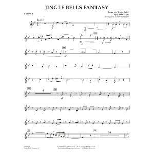 Jingle Bells Fantasy (arr. John Wasson) - F Horn 4