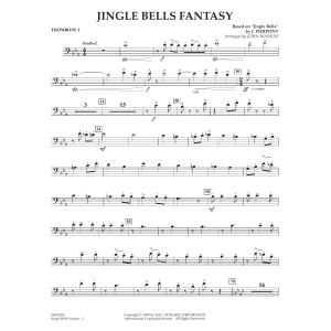 Jingle Bells Fantasy (arr. John Wasson) - Trombone 1