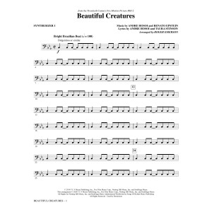 Beautiful Creatures (from Rio 2) (arr. Roger Emerson) - Synthesizer I