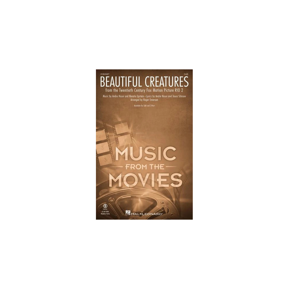 Beautiful Creatures (from Rio 2) (arr. Roger Emerson) - Bass