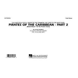 Pirates of the Caribbean - Part 2 (arr. Michael Brown) - Full Score