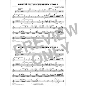 Pirates of the Caribbean - Part 2 (arr. Michael Brown) - Flute/Piccolo
