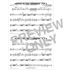 Pirates of the Caribbean - Part 2 (arr. Michael Brown) - Mallet Percussion 2