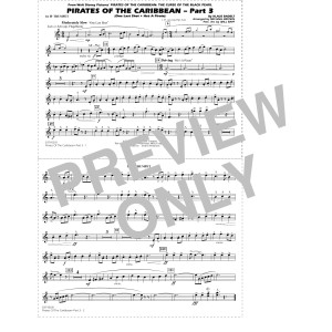Pirates of the Caribbean - Part 3 (arr. Michael Brown) - 1st Bb Trumpet