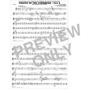 Pirates of the Caribbean - Part 3 (arr. Michael Brown) - F Horn
